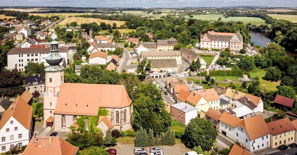 Banner Trebsen Kirche+Schloss