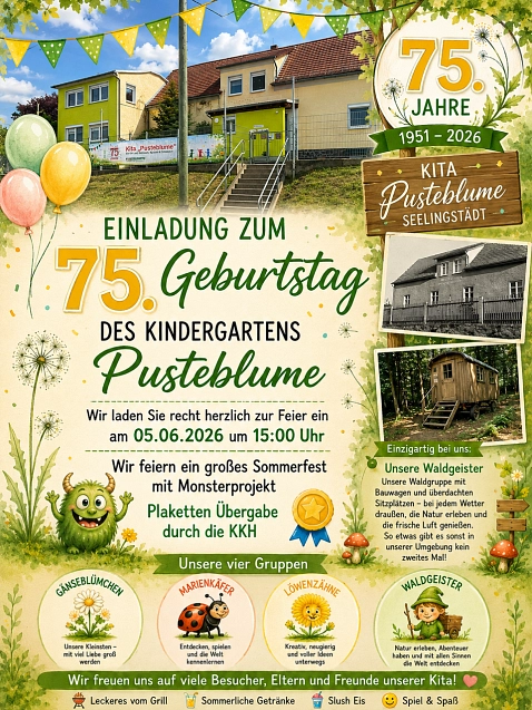 75 Jahre Kita Pusteblume&nbsp;&copy;&nbsp;Heinrich Eickers