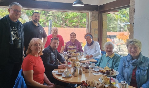 Besuch Blackford Frühstück 2025