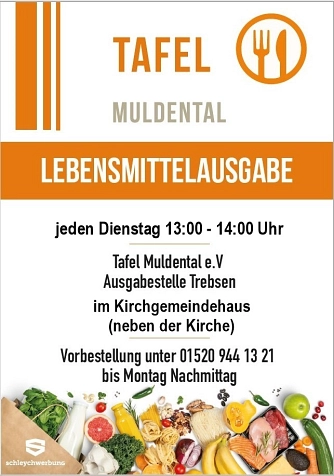 Tafel Muldental&nbsp;&copy;&nbsp;Stadt Trebsen