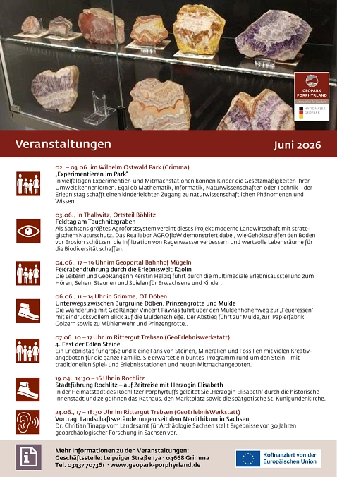 Veranstaltungen Juni 2026&nbsp;&copy;&nbsp;Geopark